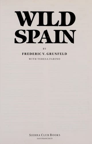 Tapa de Wild Spain
