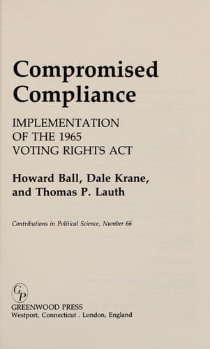 Tapa de Compromised compliance