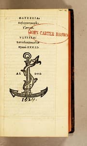 Tapa de Odysseia. ; Batrachomyomachia. ; Hymnoi. AB. = Vlyssea. ; Batrachomyomachia. ; Hymni. XXXII