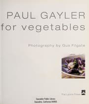 Tapa de A passion for vegetables