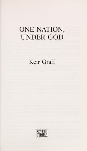 Tapa de One nation, under God