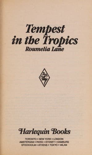 Tapa de Tempest in the tropics