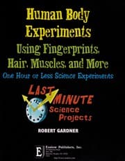 Tapa de Human body experiments using fingerprints, hair, muscles, and more