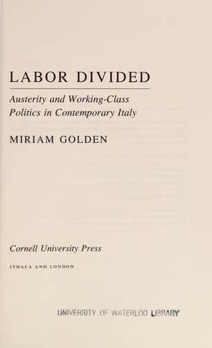 Tapa de Labor divided