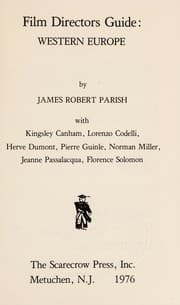 Tapa de Film directors guide--Western Europe