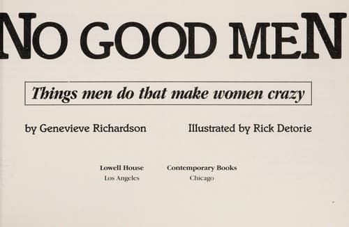 Tapa de No good men