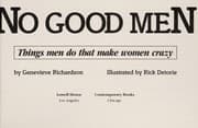 Tapa de No good men
