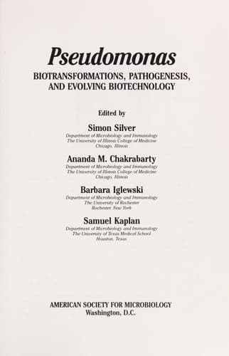 Tapa de Pseudomonas