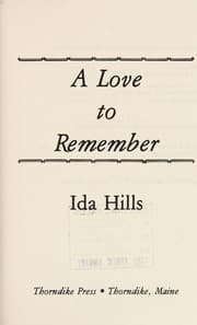 Tapa de A love to remember