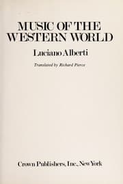Tapa de Music of the Western world