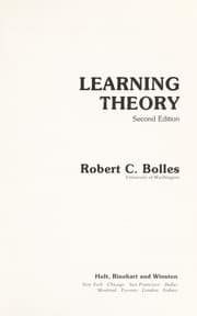 Tapa de Learning theory