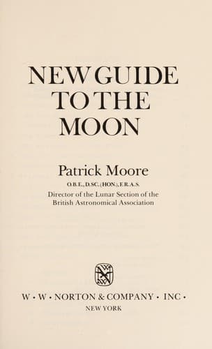 Tapa de New guide to the moon