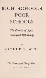 Tapa de Rich schools, poor schools