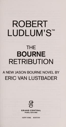 Tapa de Robert Ludlum's The Bourne retribution