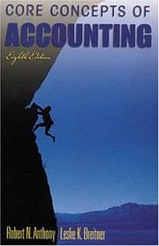 Tapa de Core concepts of accounting
