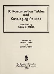 Tapa de LC romanization tables and cataloging policies