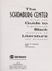 Tapa de TheS chomburg Center Guide to black literature