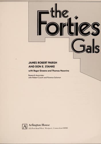 Tapa de The Forties gals