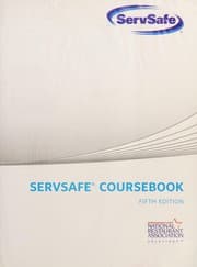 Tapa de ServSafe coursebook
