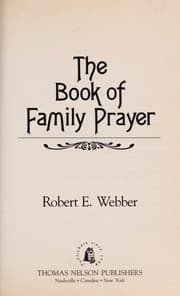 Tapa de The book of family prayer