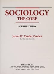 Tapa de Sociology