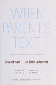 Tapa de When parents text