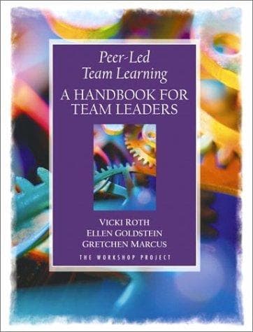 Tapa de Peer-led team learning