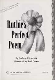 Tapa de Ruthie's perfect poem
