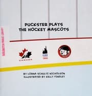 Tapa de Puckster plays the hockey mascots