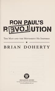 Tapa de Ron Paul's revolution