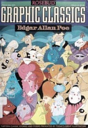 Tapa de Rosebud Graphic Classics - Edgar Allan Poe