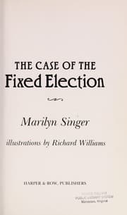 Tapa de The case of the fixed election