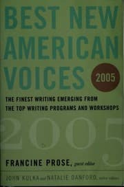 Tapa de Best New American Voices 2005