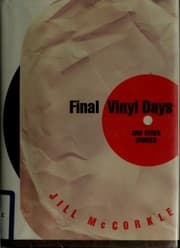 Tapa de Final vinyl days and other stories