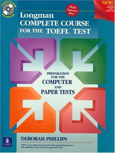 Tapa de Longman Complete Course for the TOEFL Test