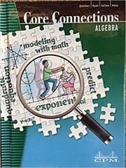 Tapa de Core Connections Algebra [Level 1] Student Edition