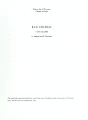 Tapa de Law and film