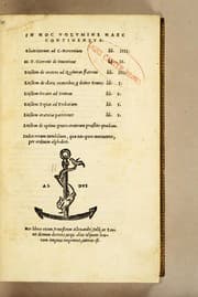 Tapa de In hoc uolumine haec continentur. Rhetoricorum ad C. Herennium lib. IIII. M.T. Ciceronis De inuentione lib. II. Eiusdem De oratore ad Quintum fratrem lib. III. Eiusdem De claris oratoribus, q[ue] dicitur Brutus: lib. I. Eiusdem Orator ad Brutum lib. I. Eiusdem Topica ad Trebatium lib. I. Eiusdem Oratoriae partitiones lib. I. Eiusdem De optimo genere oratorum præfatio quædam