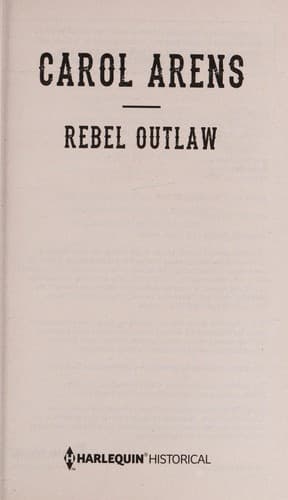 Tapa de Rebel Outlaw