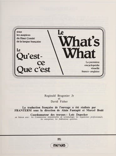 Tapa de Le What's what =