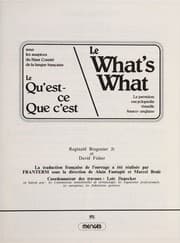Tapa de Le What's what =