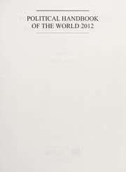 Tapa de Political handbook of the world 2012
