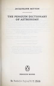 Tapa de The Penguin dictionary of astronomy
