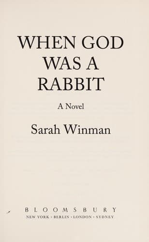 Tapa de When God was a rabbit