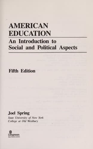 Tapa de American education