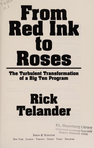 Tapa de From red ink to roses
