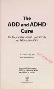 Tapa de The ADD and ADHD cure