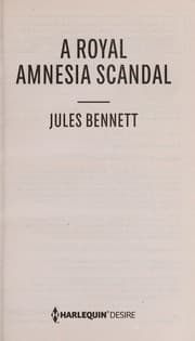 Tapa de A royal amnesia scandal