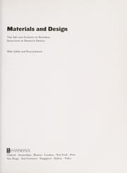 Tapa de Materials and design