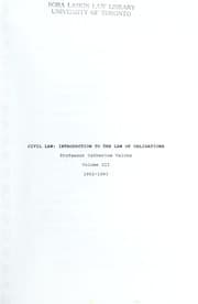 Tapa de Civil law
